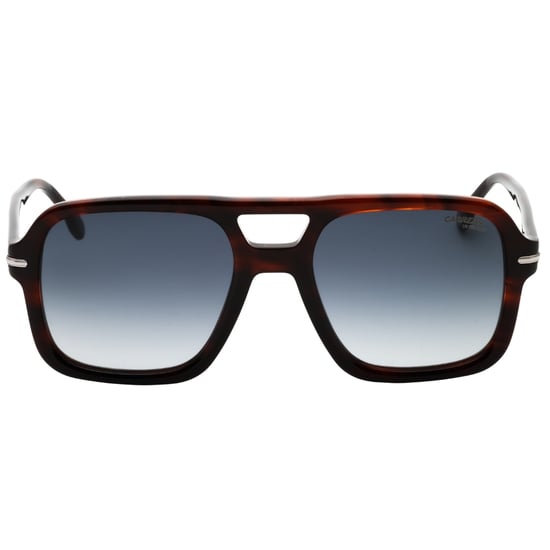 Carrera Dunkelgraue SF-Linsenbraune Horn-Sonnenbrille - Image 1