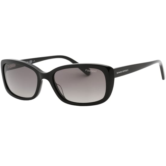 Schwarze Sonnenbrille mit polarisierten Gläsern von Banana Republic, Grau SF - Image 2