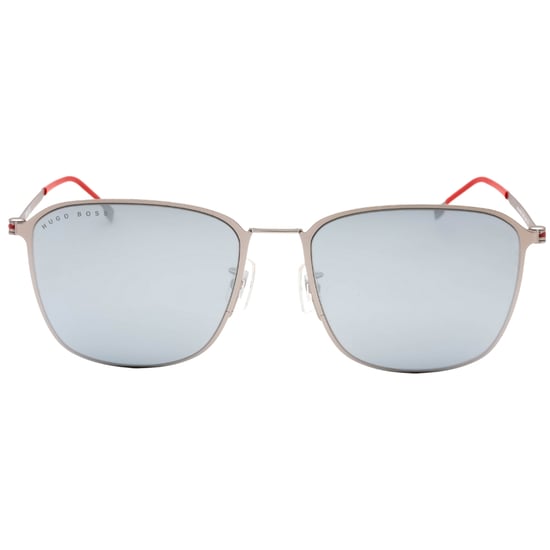 Hugo Boss Extra White ML Lens Matte Ruthenium Silver Sonnenbrille - Image 1