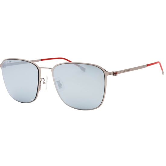Hugo Boss Extra White ML Lens Matte Ruthenium Silver Sonnenbrille - Image 2
