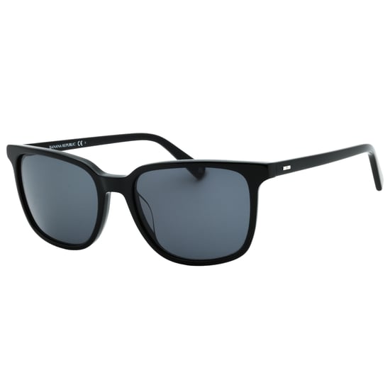Schwarze Sonnenbrille mit grauen Gläsern von Banana Republic - Image 2