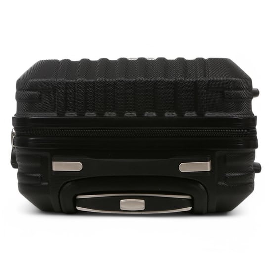 Hartschalenkoffer aus schwarzem ABS mit 8 Rädern, Reisekoffer-Set für die Kabine - Image 4