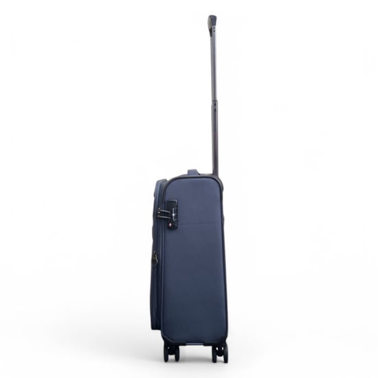 Weichschalen-Kabinenkoffer, Grau, 55 x 37 x 20 cm, Nylon, Reisegepäck, passend für Easyjet, Ryanair - Image 5