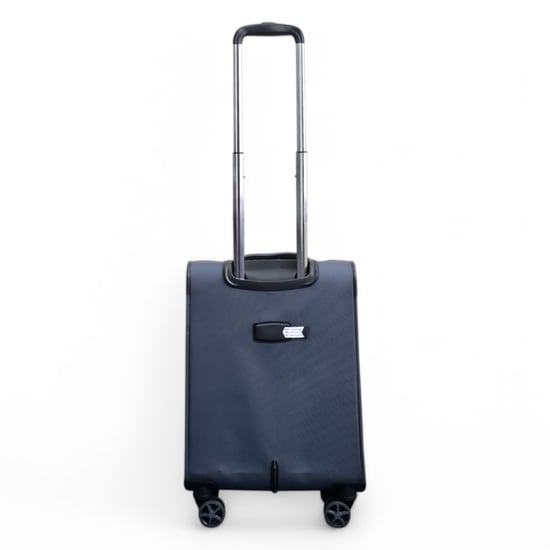 Weichschalen-Kabinenkoffer, Grau, 55 x 37 x 20 cm, Nylon, Reisegepäck, passend für Easyjet, Ryanair - Image 6
