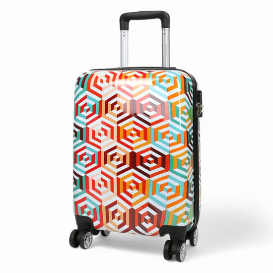 Hartschale bedruckter Kabinenkoffer 55 x 36 x 20 cm PP-Koffer Gepäck passend für Easyjet, Ryanair - Image 3