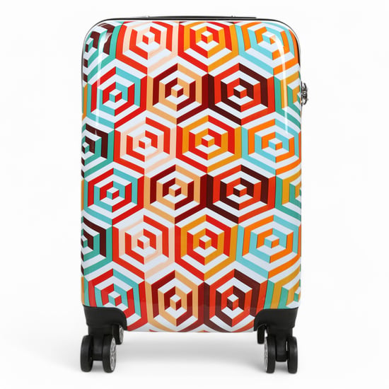 Hartschale bedruckter Kabinenkoffer 55 x 36 x 20 cm PP-Koffer Gepäck passend für Easyjet, Ryanair - Image 5