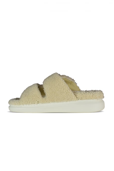Alexander McQueen Steppschuhe Shearling-lined Beige - Image 3