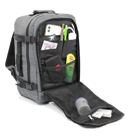 Rucksack 40x20x25 cm Reise-Kabinentasche für Easy Jet, Ryanair - Image 3