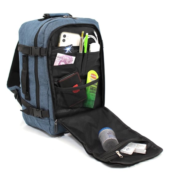 Rucksack 40x20x25 cm Reise-Kabinentasche für Easy Jet, Ryanair - Image 3