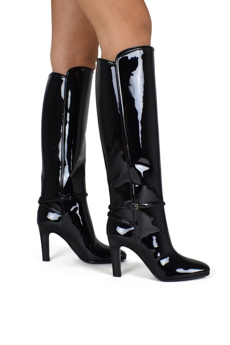 Saint Laurent Jane 90 Stiefel Schwarz - Image 2