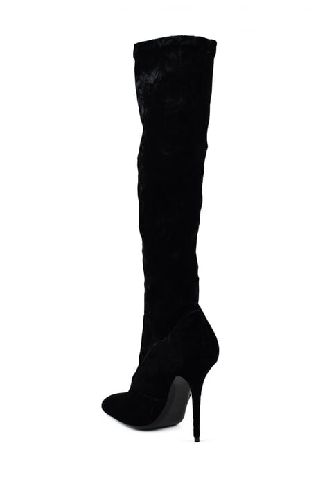 Saint Laurent Talia Stiefel Schwarz - Image 4