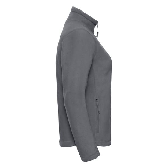 Russell - Fleecejacke Durchgehender Reißverschluss für Damen - Für Außen (Grau) - Image 3