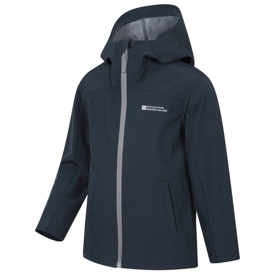 Mountain Warehouse - "Retreat" Softshelljacke für Kinder (Schwarz) - Image 3