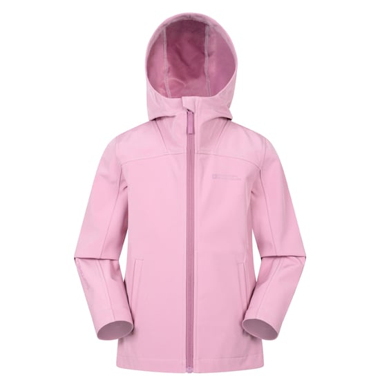Mountain Warehouse - "Retreat" Softshelljacke für Kinder (Dunkelrosa) - Image 1