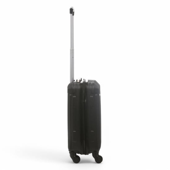 Hartschalen-Handgepäckkoffer aus schwarzem ABS mit 8 Rädern, unter dem Sitz verstaubar - Image 5