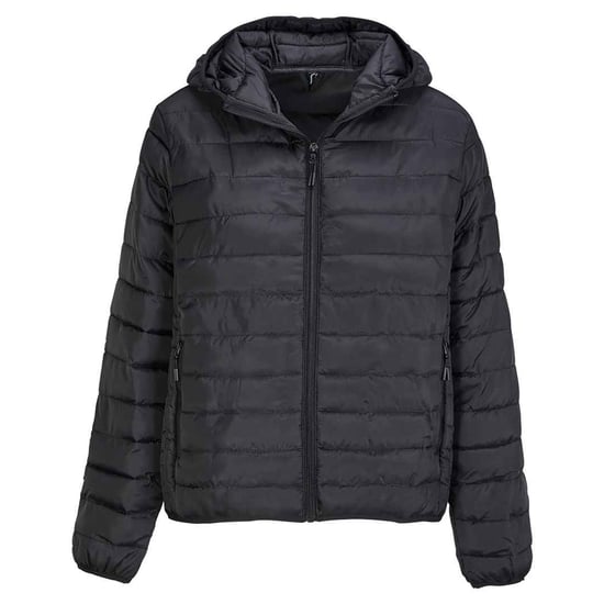 SOLS - "Stream" Steppjacke mit Kapuze für Damen (Schwarz) - Image 1