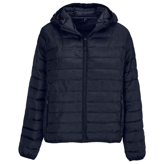 SOLS - "Stream" Steppjacke mit Kapuze für Damen (Dunkelblau) - Image 1