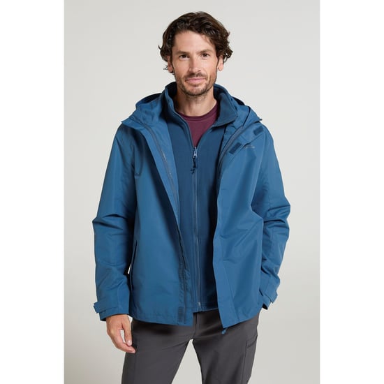 Mountain Warehouse - "Fell II" Jacke 3 in 1 für Herren (Dunkelblau) - Image 1