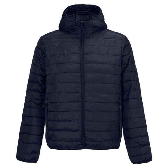 SOLS - "Stream" Steppjacke mit Kapuze für Herren (Dunkelblau) - Image 1