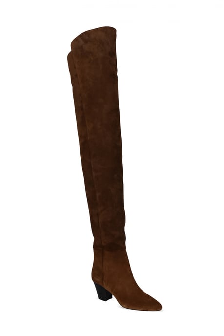 Saint Laurent Overknee-Stiefel Braun - Image 2
