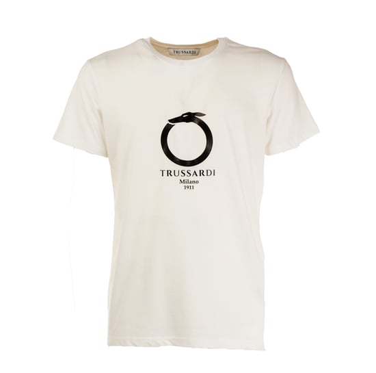 KURZARM-T-SHIRT MIT RUNDHALSAUSSCHNITT UND LOGO-AUFDRUCK FÜR HERREN - Image 1