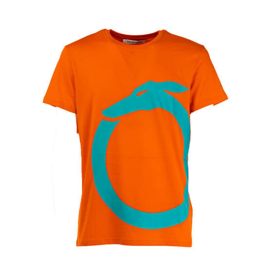 KURZÄRMELIGES T-SHIRT MIT RUNDHALSAUSSCHNITT UND AUFDRUCK FÜR MÄNNER - Image 1