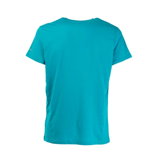 HERR T-SHIRT MIT KURZEN ÄRMELN UND EINFARBIGEM CREW-NECK MIT DRUCK - Image 2