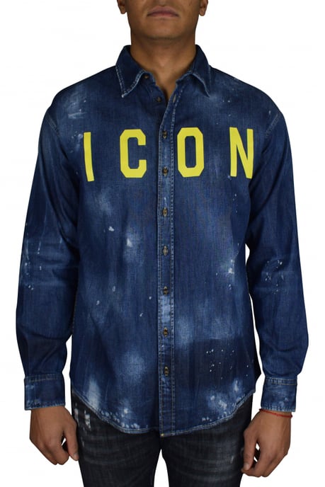 Dsquared2 Hemd Blau - Image 2