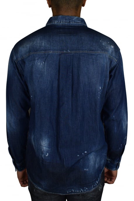 Dsquared2 Hemd Blau - Image 3