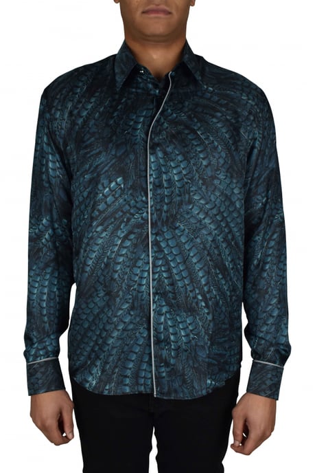 Roberto Cavalli Hemd Grün - Image 2