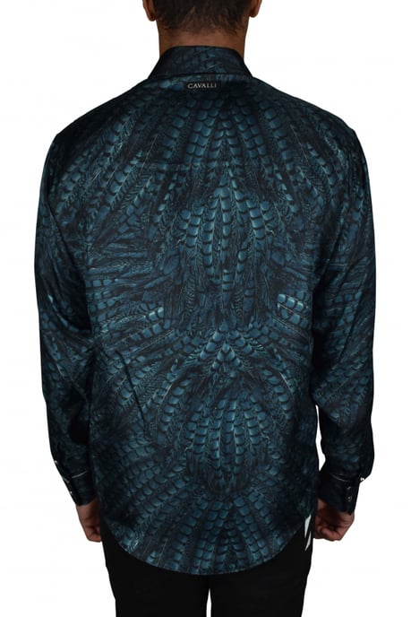 Roberto Cavalli Hemd Grün - Image 3