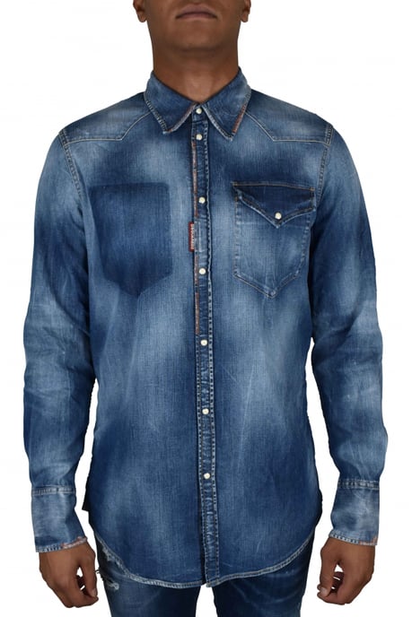 Dsquared2 Hemd Blau - Image 2