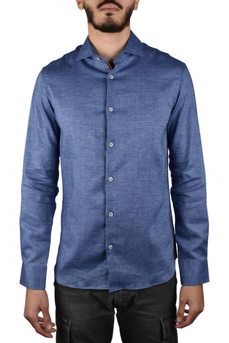 MooRER Hemd Blau - Image 2