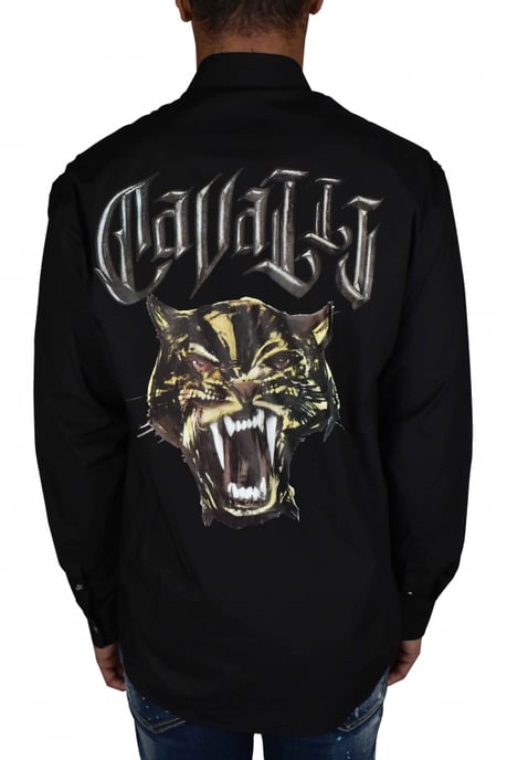 Roberto Cavalli Hemd Schwarz - Image 3