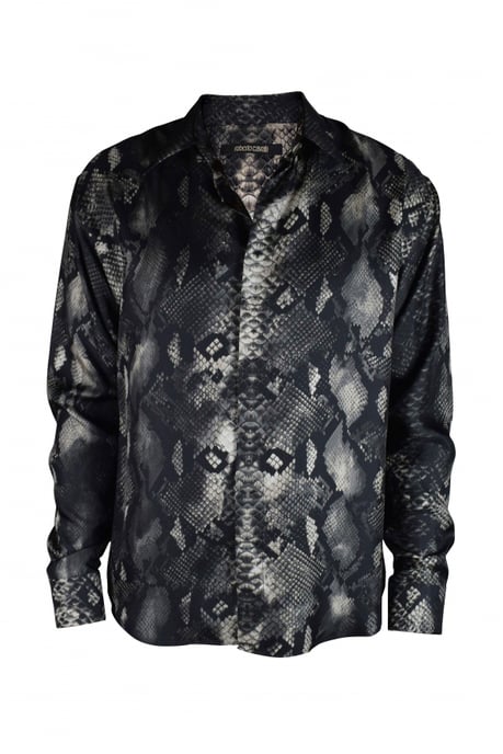 Roberto Cavalli Hemd Schwarz - Image 1