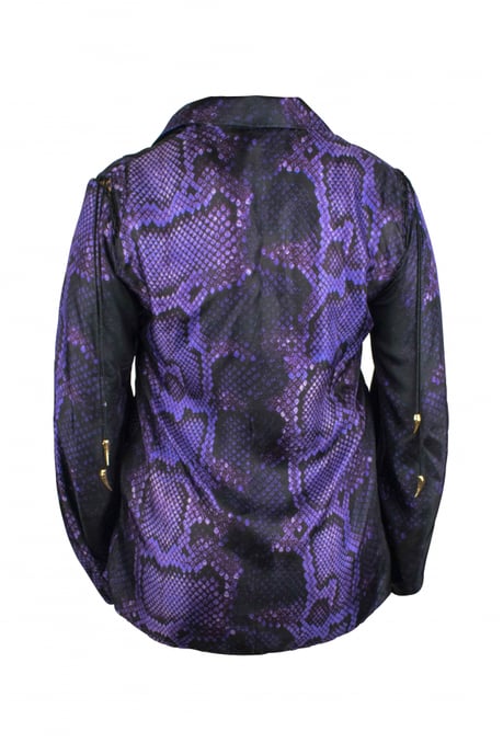 Roberto Cavalli Hemd Violett - Image 2