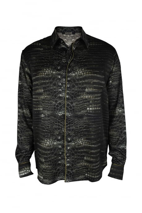 Roberto Cavalli Hemd Braun - Image 1