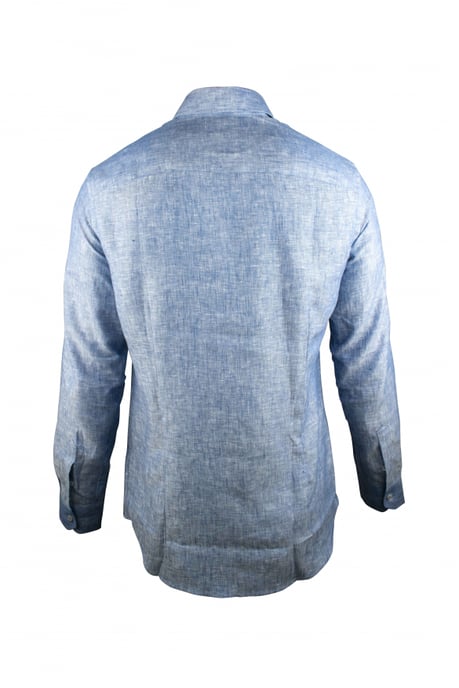 MooRER Hemd Blau - Image 2