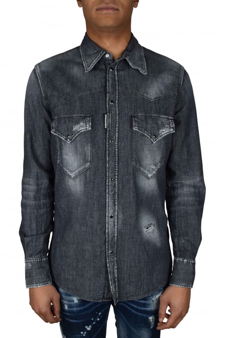 Dsquared2 Hemd Schwarz - Image 2