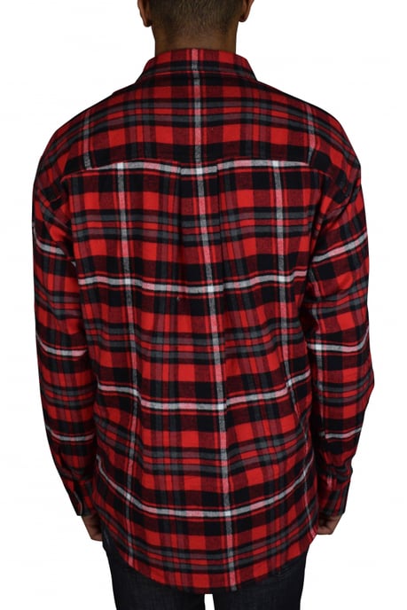 Dsquared2 Hemd aus Flanell Rot - Image 3