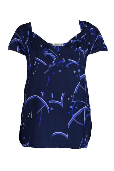 Prada Top Blau - Image 1