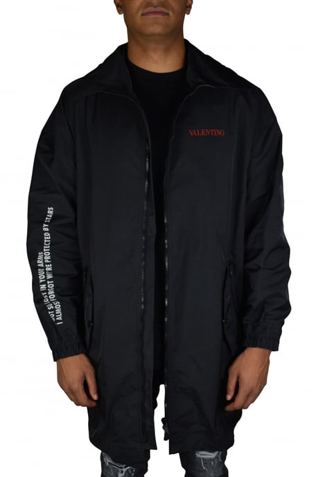 Valentino Garavani Wasserdichte Jacke Schwarz - Image 2
