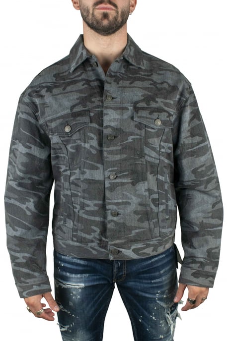 Balenciaga Jeansjacke Grau - Image 2
