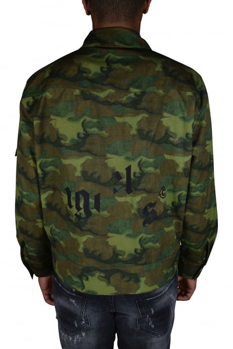 Palm Angels Jacke Kaki - Image 3