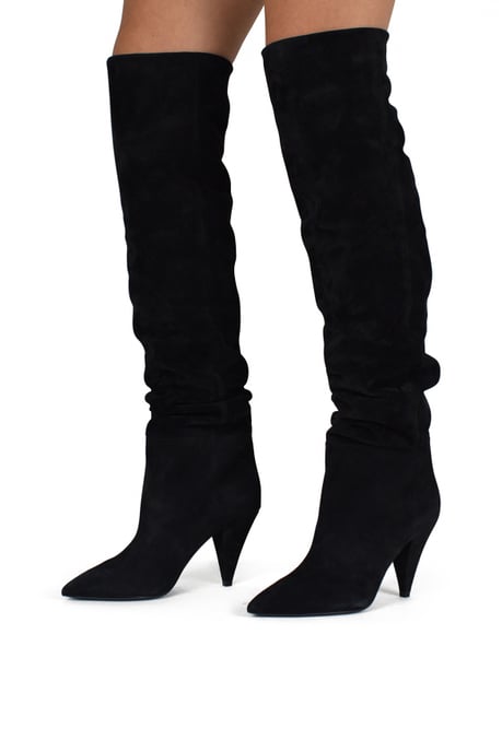 Saint Laurent Era 85 Stiefel Schwarz - Image 3