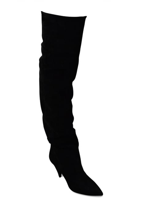 Saint Laurent Era 85 Stiefel Schwarz - Image 4