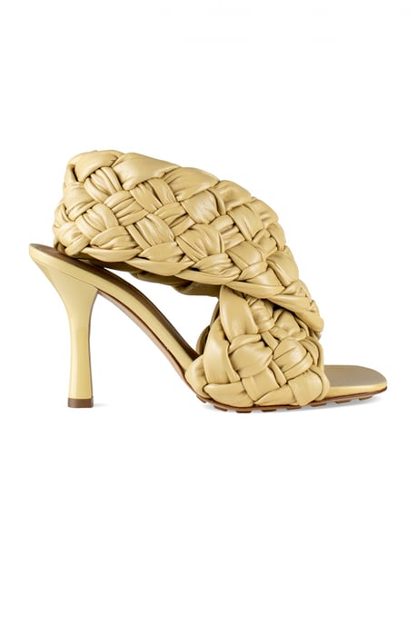 Bottega Veneta Sandalen Board Gelb - Image 1