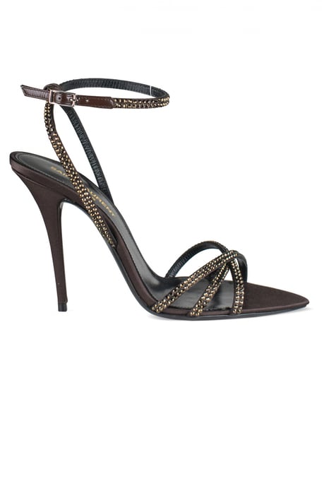 Saint Laurent Sandalen Ava Braun - Image 1