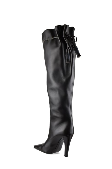 Saint Laurent Gathered Stiefel Braun - Image 3