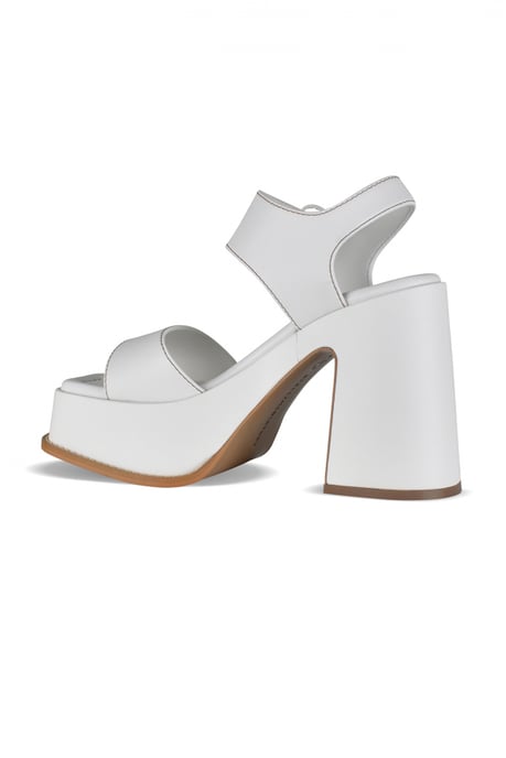Stella McCartney Sandalen Skyla Weiß - Image 3